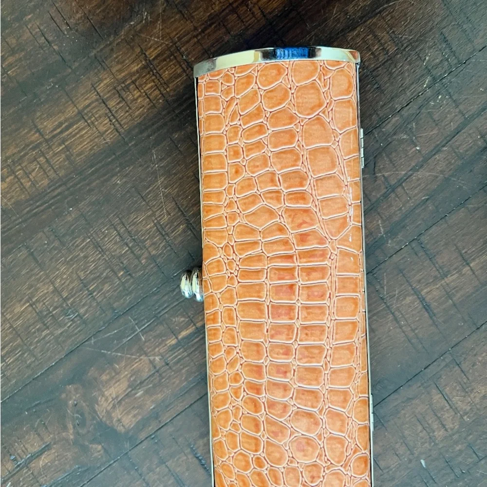 Custom one of a kind Black Clutch Wallet